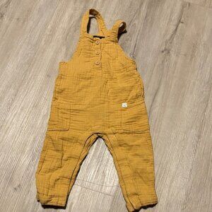 Little Planet Charming Mustard Kids Overalls